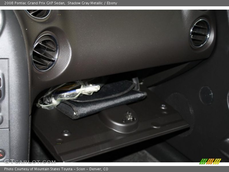 Shadow Gray Metallic / Ebony 2008 Pontiac Grand Prix GXP Sedan