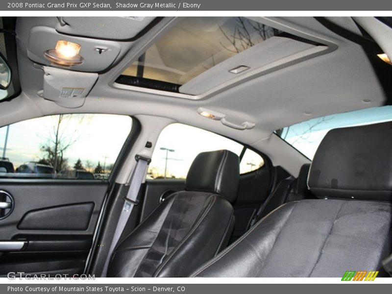 Sunroof of 2008 Grand Prix GXP Sedan