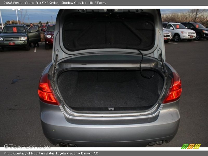 Shadow Gray Metallic / Ebony 2008 Pontiac Grand Prix GXP Sedan