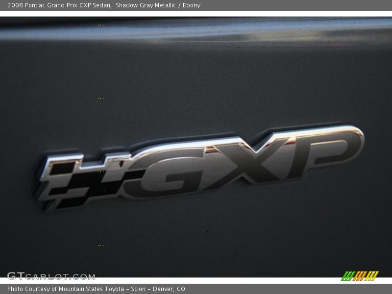  2008 Grand Prix GXP Sedan Logo