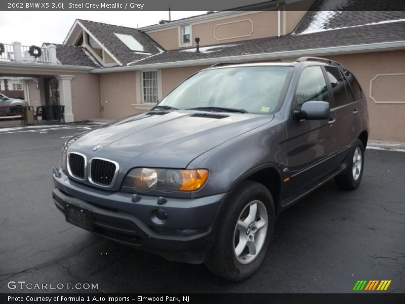 Steel Grey Metallic / Grey 2002 BMW X5 3.0i
