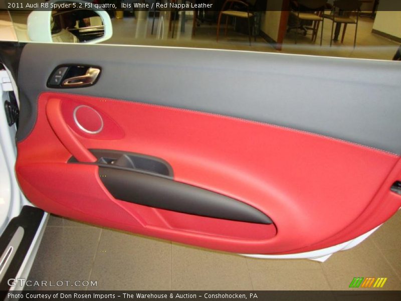 Door Panel of 2011 R8 Spyder 5.2 FSI quattro