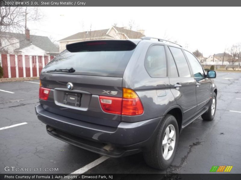Steel Grey Metallic / Grey 2002 BMW X5 3.0i