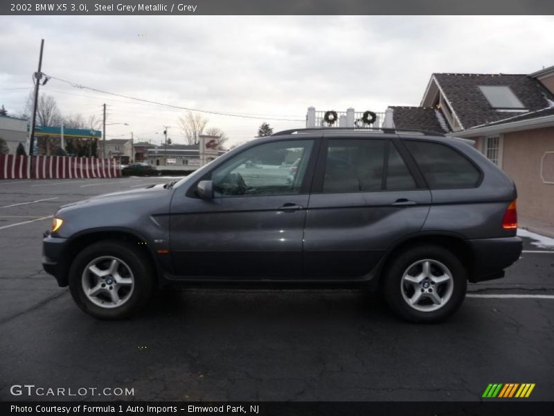 Steel Grey Metallic / Grey 2002 BMW X5 3.0i