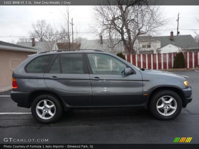 Steel Grey Metallic / Grey 2002 BMW X5 3.0i