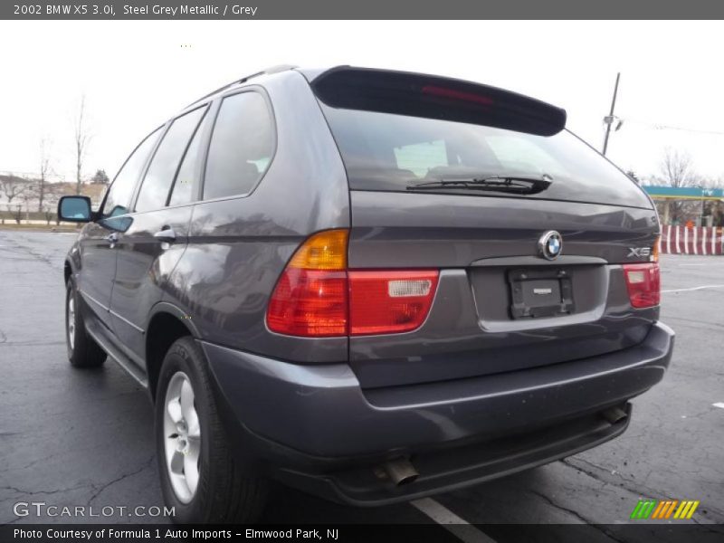 Steel Grey Metallic / Grey 2002 BMW X5 3.0i
