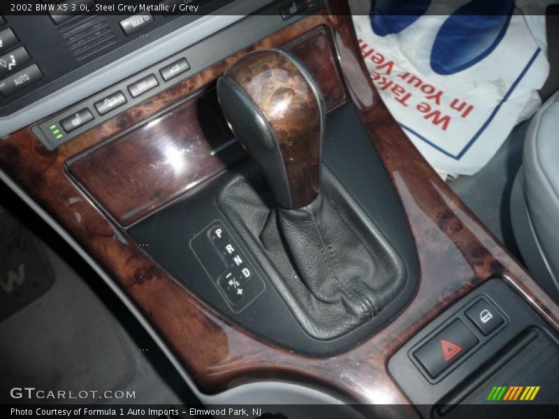 Steel Grey Metallic / Grey 2002 BMW X5 3.0i