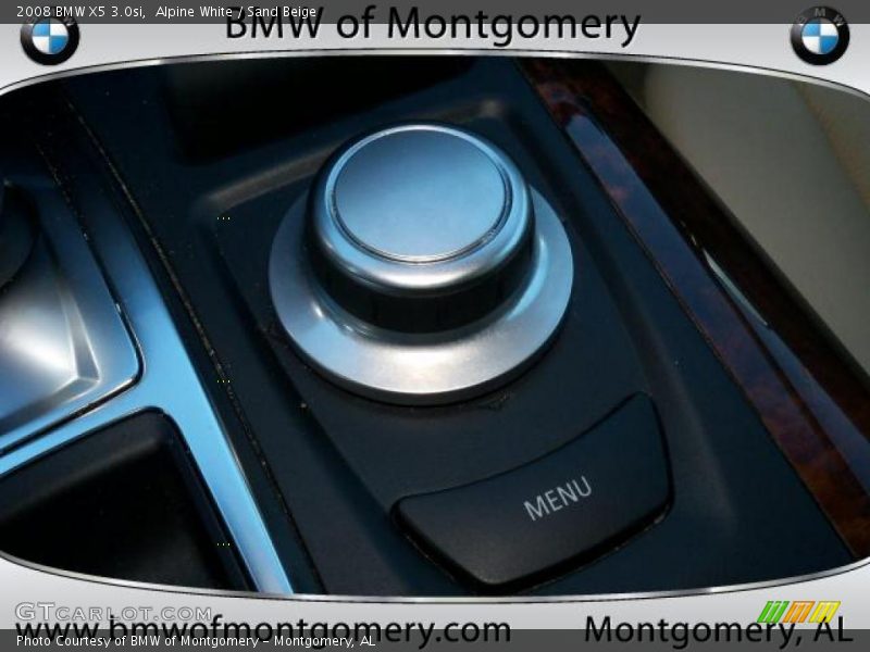 Alpine White / Sand Beige 2008 BMW X5 3.0si