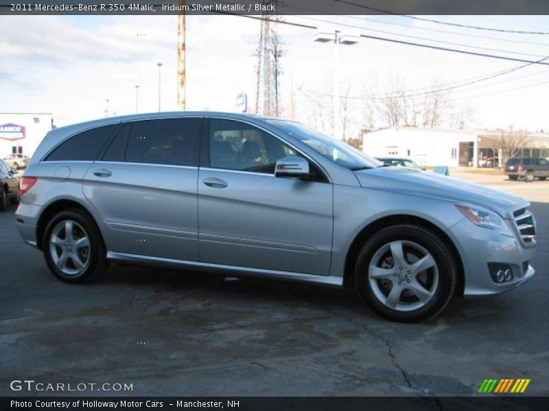 Iridium Silver Metallic / Black 2011 Mercedes-Benz R 350 4Matic