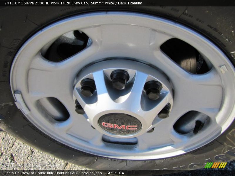  2011 Sierra 2500HD Work Truck Crew Cab Wheel