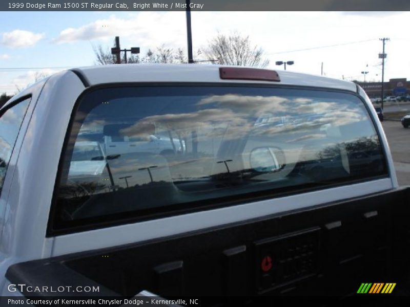 Bright White / Mist Gray 1999 Dodge Ram 1500 ST Regular Cab