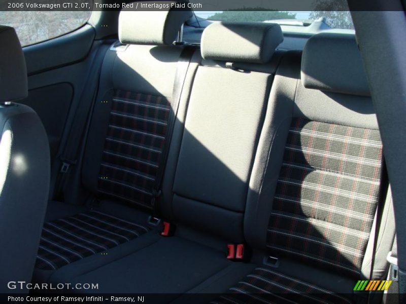 Tornado Red / Interlagos Plaid Cloth 2006 Volkswagen GTI 2.0T