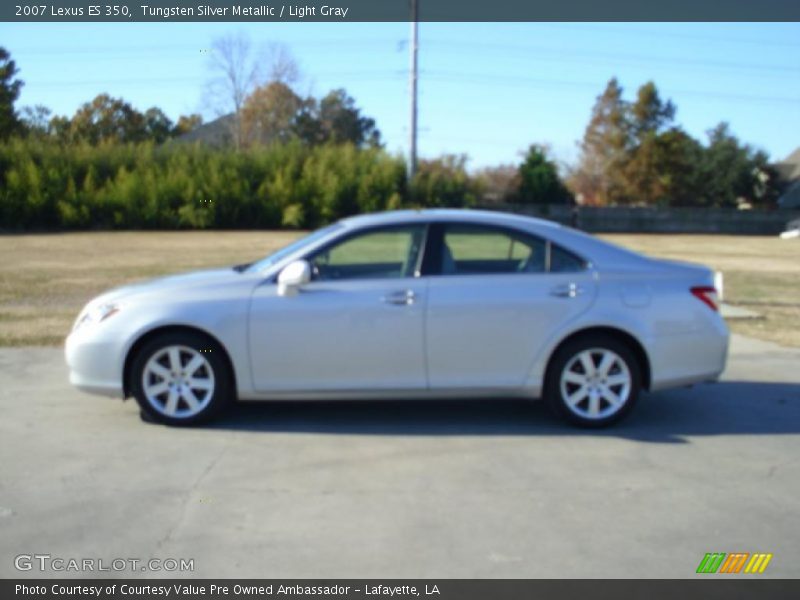 Tungsten Silver Metallic / Light Gray 2007 Lexus ES 350