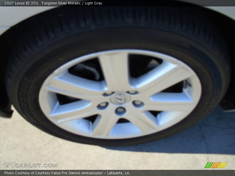 Tungsten Silver Metallic / Light Gray 2007 Lexus ES 350