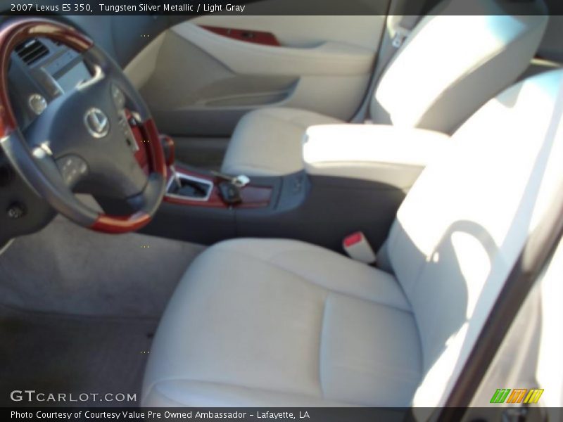 Tungsten Silver Metallic / Light Gray 2007 Lexus ES 350