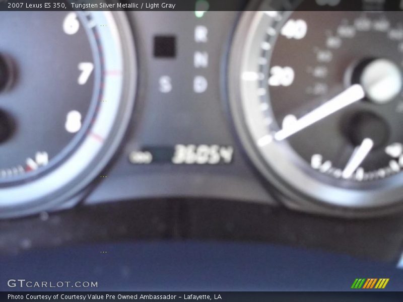 Tungsten Silver Metallic / Light Gray 2007 Lexus ES 350
