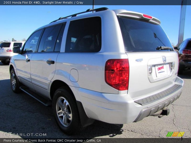 Starlight Silver Metallic / Gray 2003 Honda Pilot EX 4WD