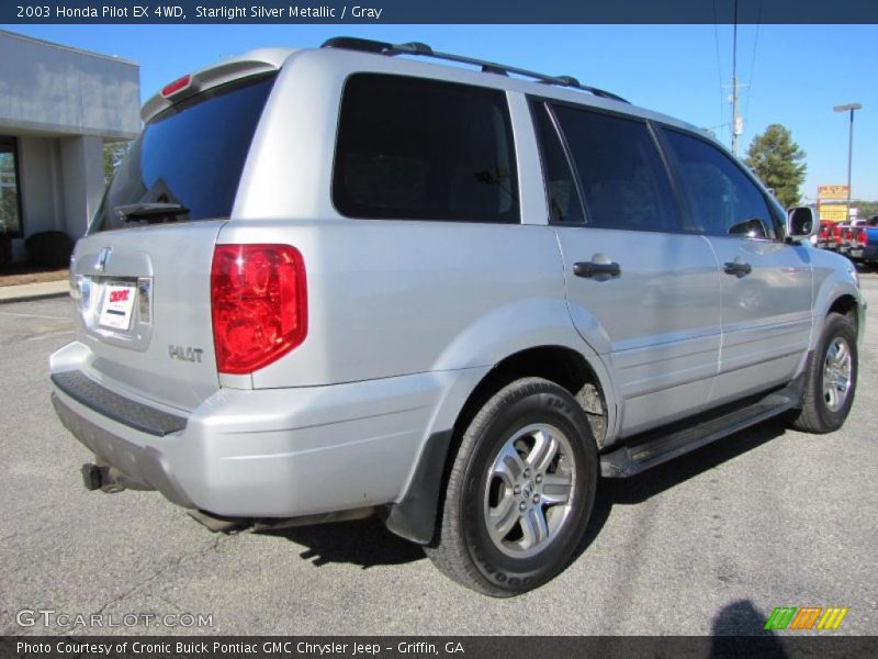 Starlight Silver Metallic / Gray 2003 Honda Pilot EX 4WD