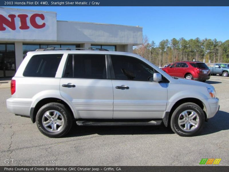 Starlight Silver Metallic / Gray 2003 Honda Pilot EX 4WD