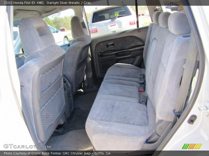 Starlight Silver Metallic / Gray 2003 Honda Pilot EX 4WD