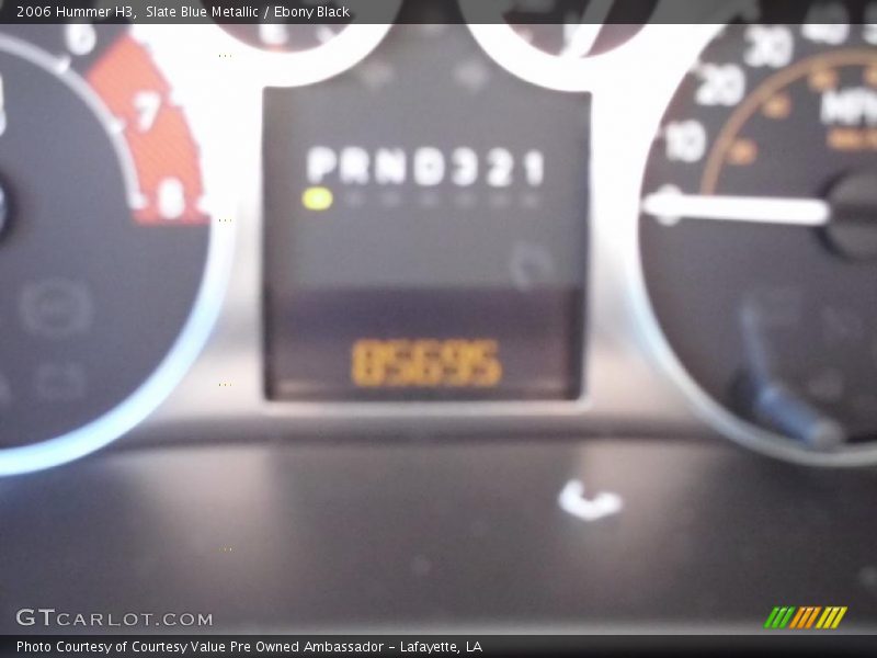 Slate Blue Metallic / Ebony Black 2006 Hummer H3