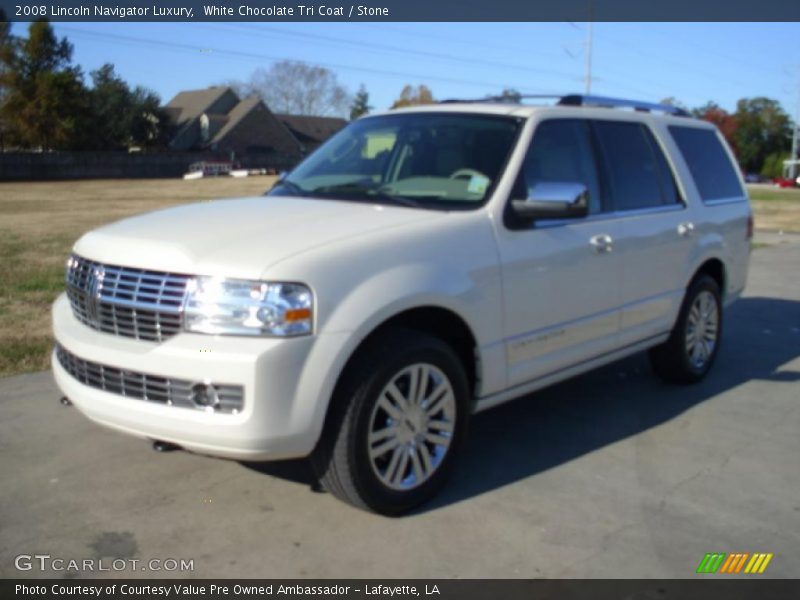 White Chocolate Tri Coat / Stone 2008 Lincoln Navigator Luxury