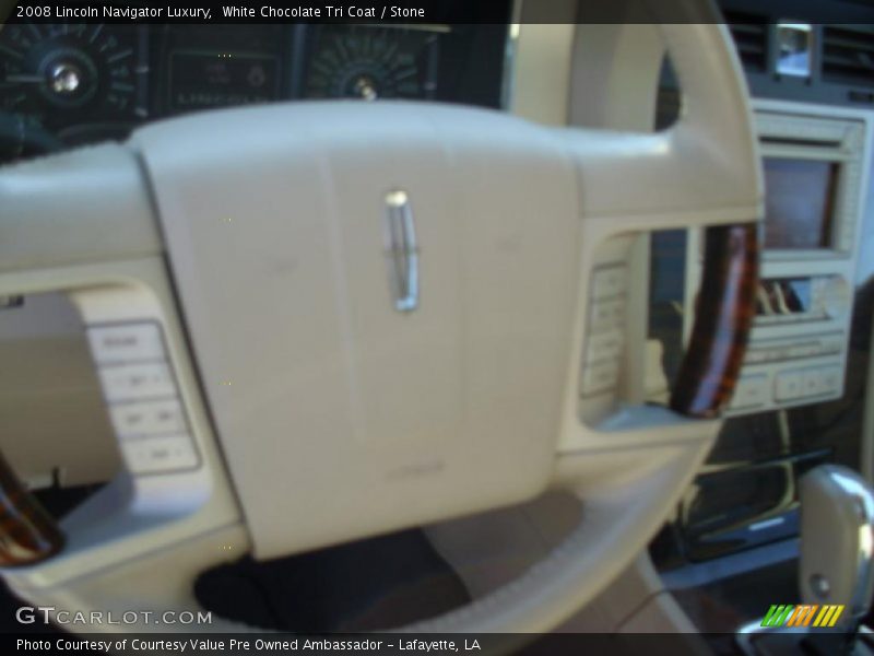 White Chocolate Tri Coat / Stone 2008 Lincoln Navigator Luxury