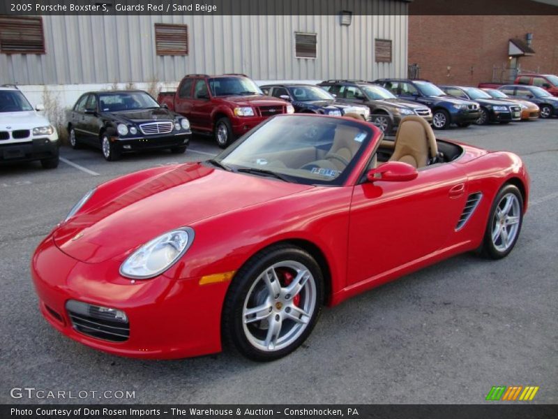 Front 3/4 View of 2005 Boxster S