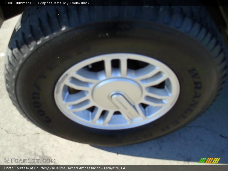 Graphite Metallic / Ebony Black 2008 Hummer H3
