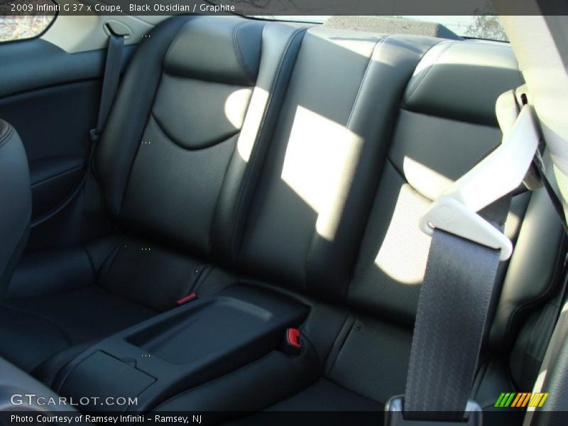 Black Obsidian / Graphite 2009 Infiniti G 37 x Coupe