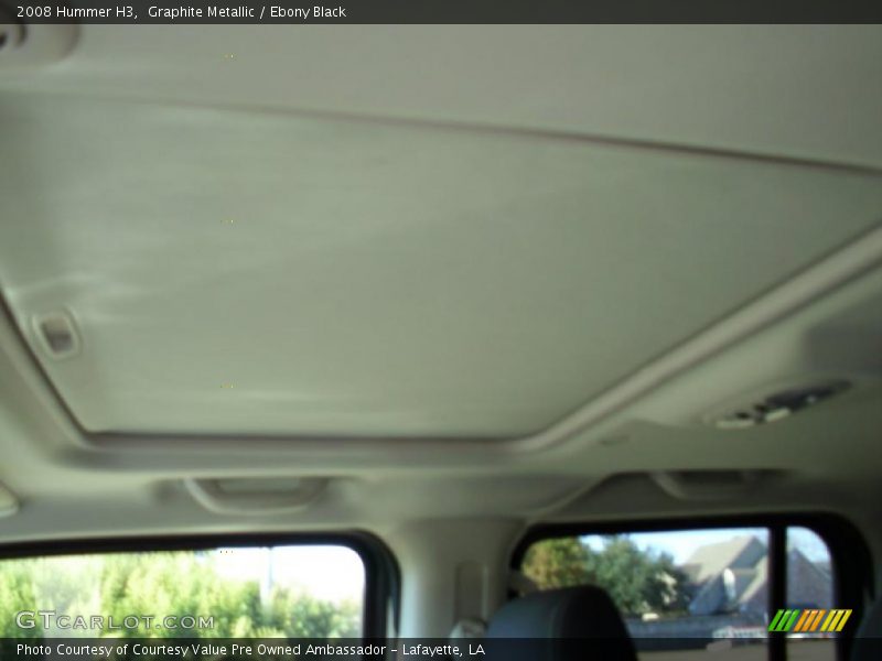 Graphite Metallic / Ebony Black 2008 Hummer H3