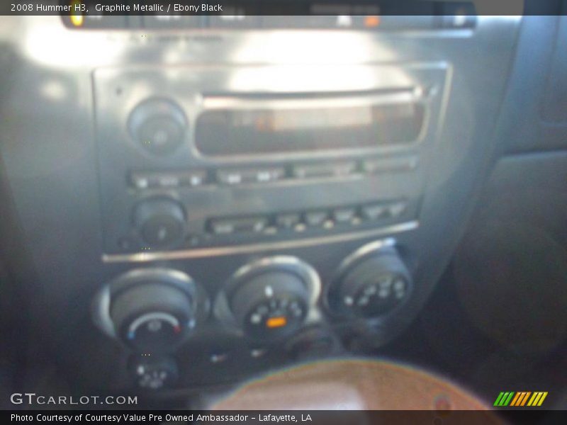 Graphite Metallic / Ebony Black 2008 Hummer H3