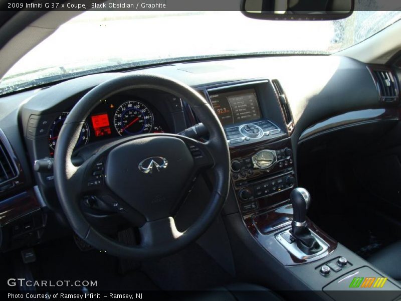 Black Obsidian / Graphite 2009 Infiniti G 37 x Coupe