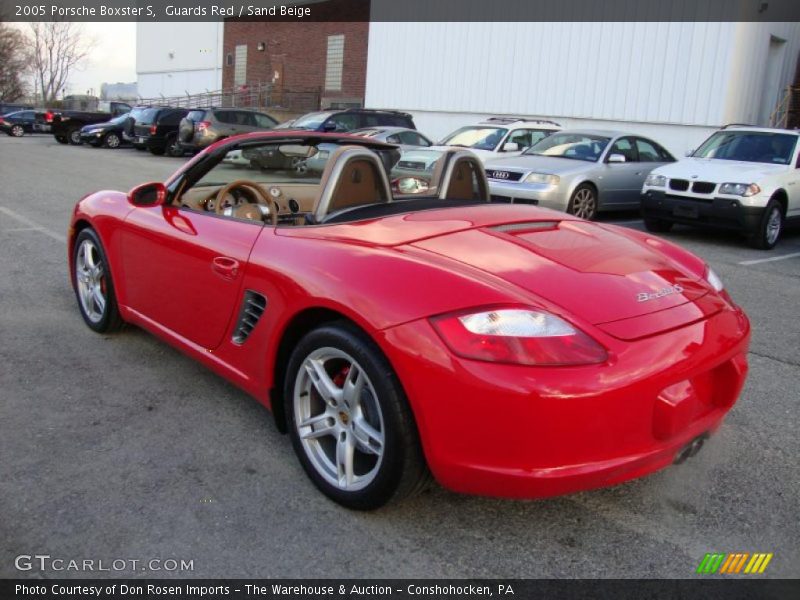  2005 Boxster S Guards Red