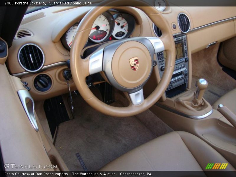  2005 Boxster S Sand Beige Interior