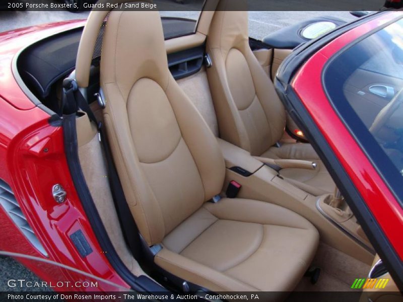  2005 Boxster S Sand Beige Interior