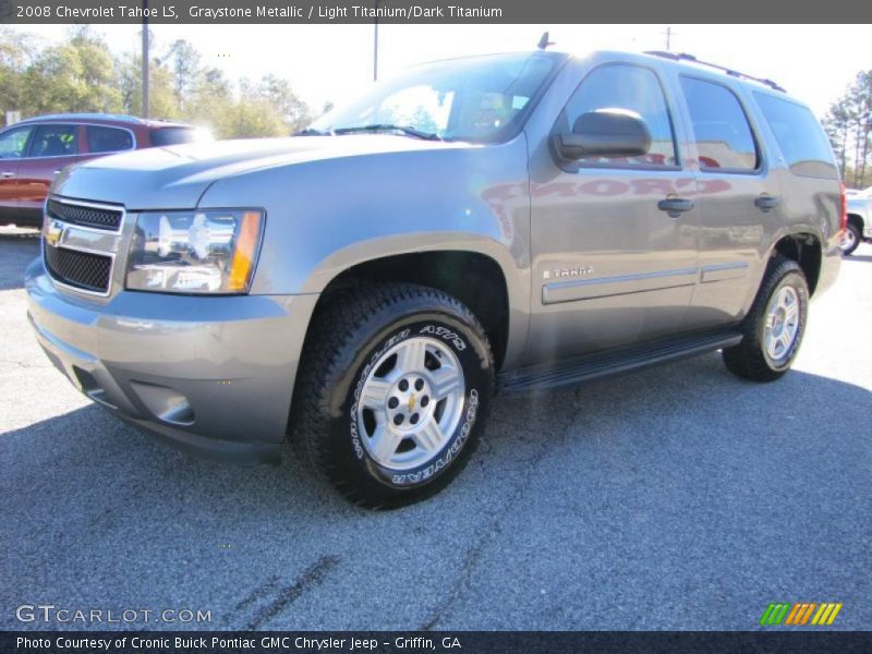 Graystone Metallic / Light Titanium/Dark Titanium 2008 Chevrolet Tahoe LS