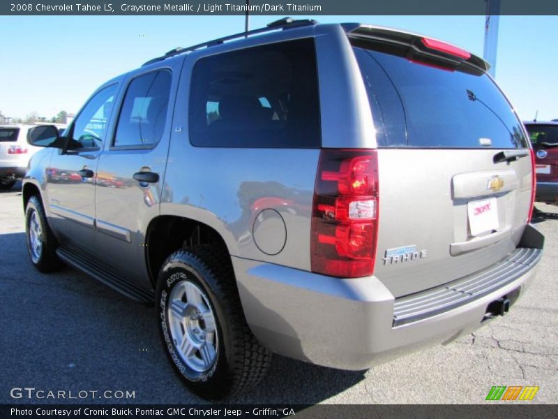 Graystone Metallic / Light Titanium/Dark Titanium 2008 Chevrolet Tahoe LS