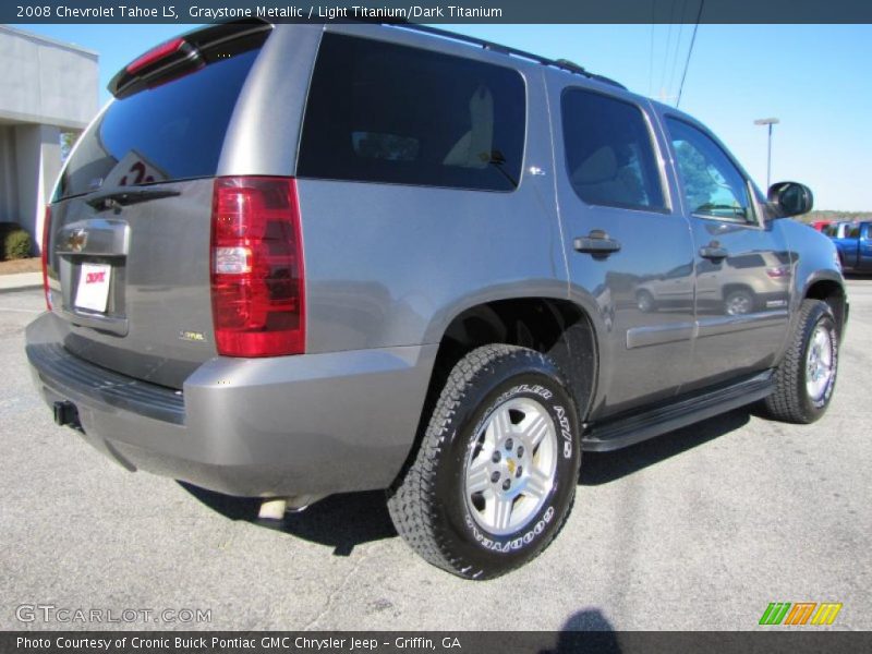 Graystone Metallic / Light Titanium/Dark Titanium 2008 Chevrolet Tahoe LS