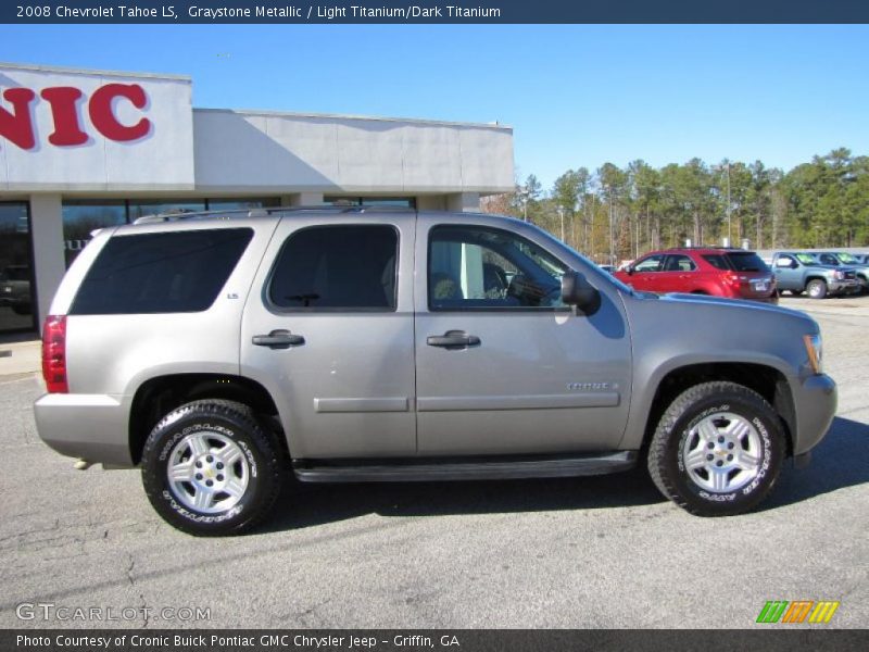 Graystone Metallic / Light Titanium/Dark Titanium 2008 Chevrolet Tahoe LS