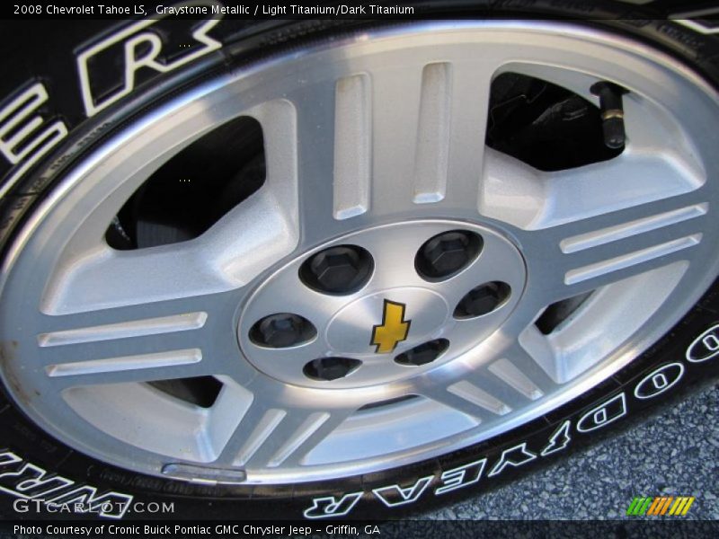 Graystone Metallic / Light Titanium/Dark Titanium 2008 Chevrolet Tahoe LS
