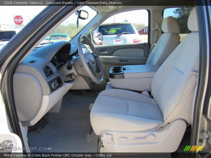 Graystone Metallic / Light Titanium/Dark Titanium 2008 Chevrolet Tahoe LS