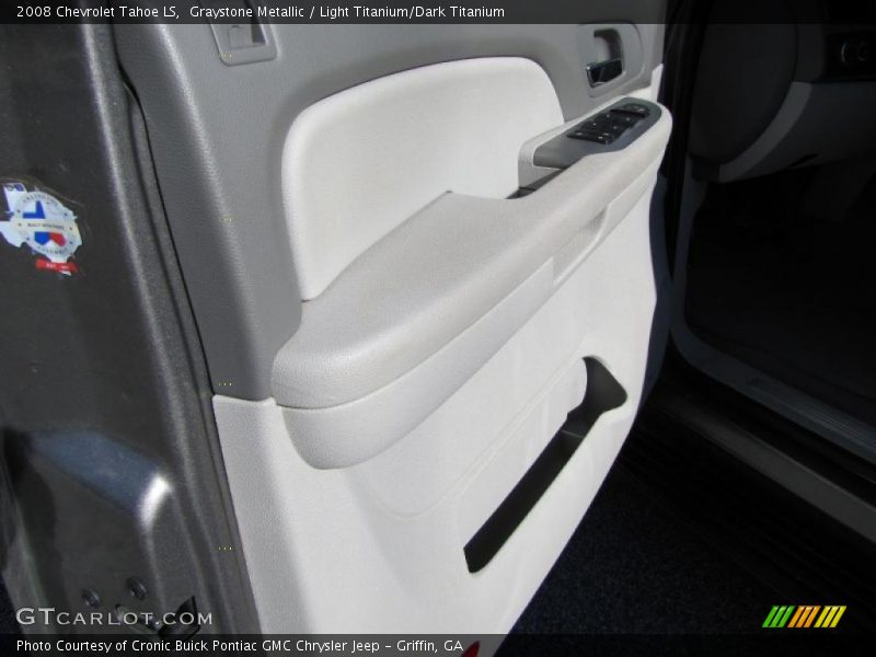 Graystone Metallic / Light Titanium/Dark Titanium 2008 Chevrolet Tahoe LS
