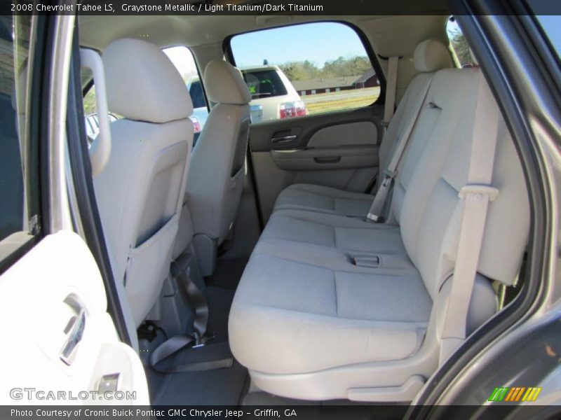 Graystone Metallic / Light Titanium/Dark Titanium 2008 Chevrolet Tahoe LS