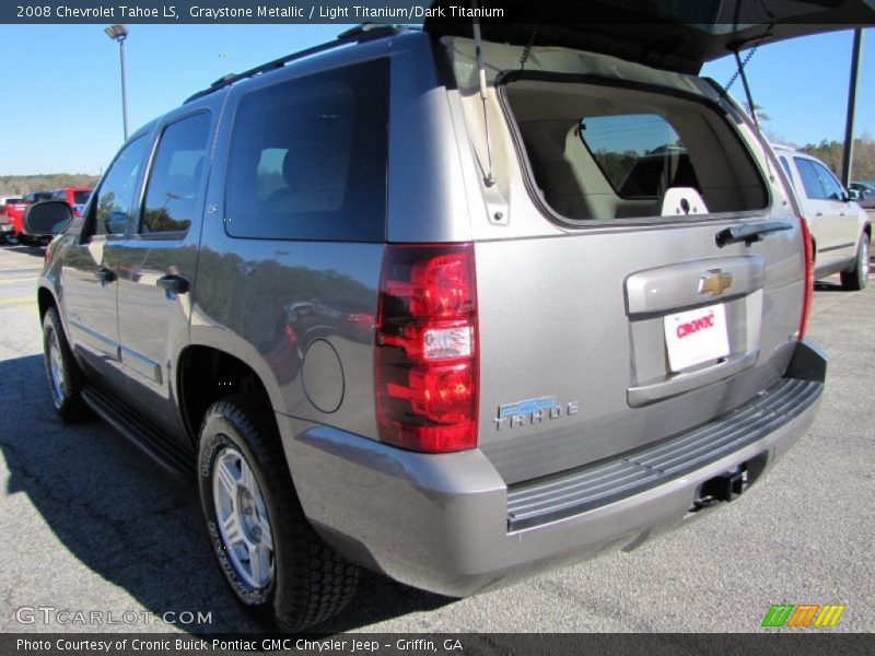 Graystone Metallic / Light Titanium/Dark Titanium 2008 Chevrolet Tahoe LS