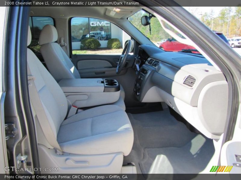 Graystone Metallic / Light Titanium/Dark Titanium 2008 Chevrolet Tahoe LS