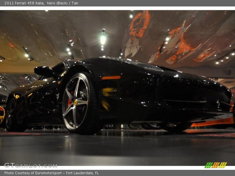 Nero (Black) / Tan 2011 Ferrari 458 Italia