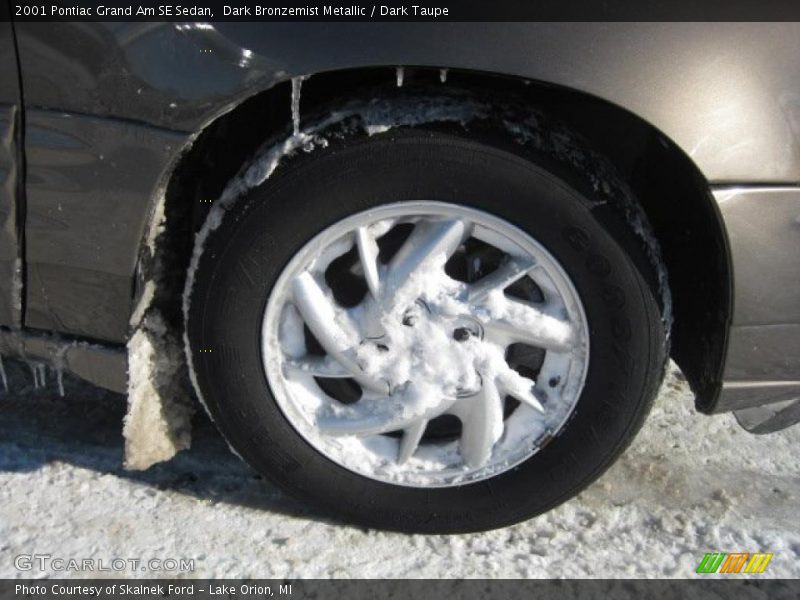 Dark Bronzemist Metallic / Dark Taupe 2001 Pontiac Grand Am SE Sedan