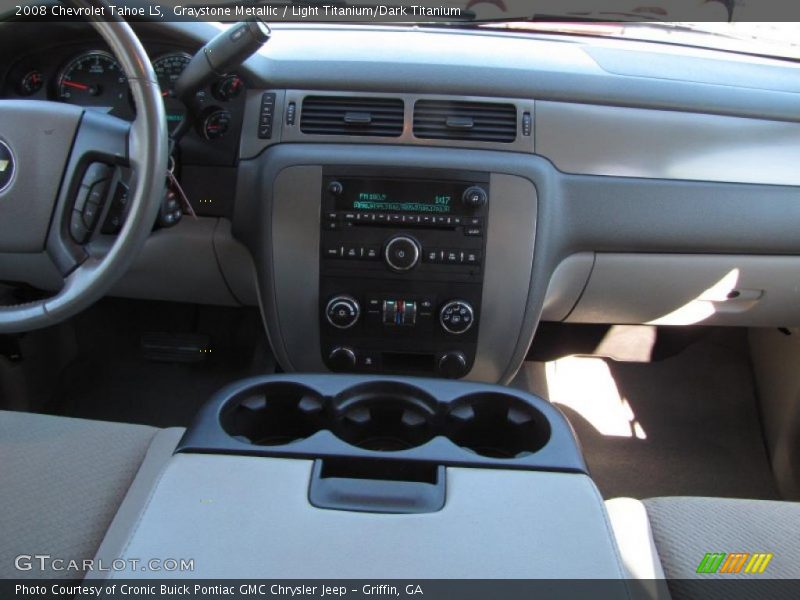 Graystone Metallic / Light Titanium/Dark Titanium 2008 Chevrolet Tahoe LS