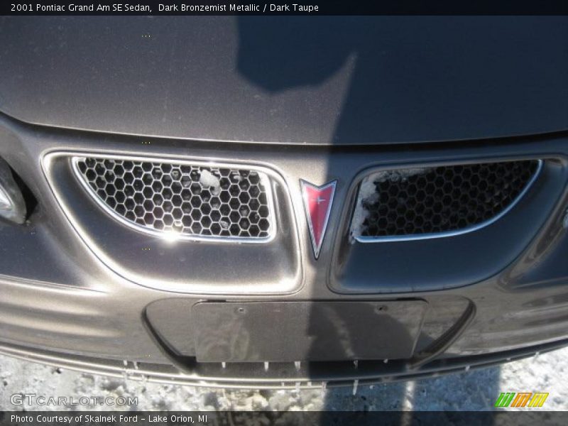 Dark Bronzemist Metallic / Dark Taupe 2001 Pontiac Grand Am SE Sedan